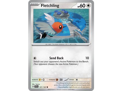Pokémon Fletchling (SCR 121)