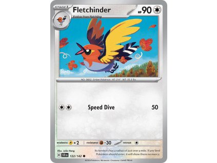 Pokémon Fletchinder (SCR 122)
