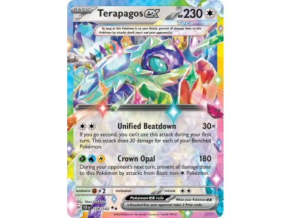 Pokémon Terapagos ex (SCR 128)
