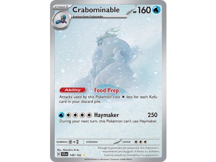 Pokémon Crabominable (SCR 149)