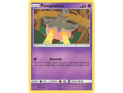 Pokémon Pumpkaboo (CIN 44)