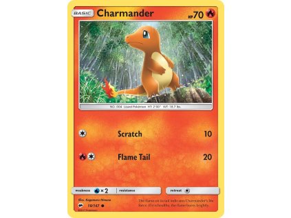 Pokémon Charmander (BUS 18)