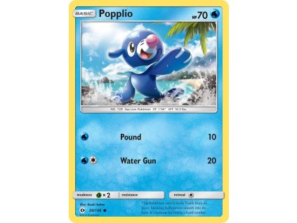 Pokémon Popplio (SUM 39)
