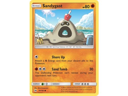 Pokémon Sandygast (SUM 74)
