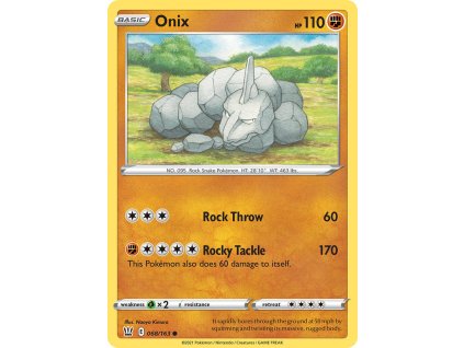 Pokémon Onix (BST 68)