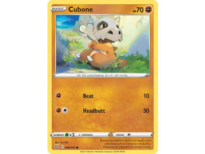 Pokémon Cubone (BST 69)