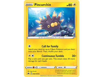 Pokémon Pincurchin (CRZ 056)