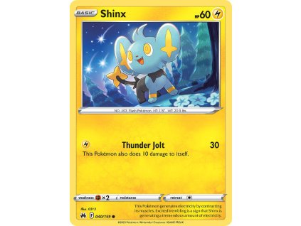 Pokémon Shinx (CRZ 040)
