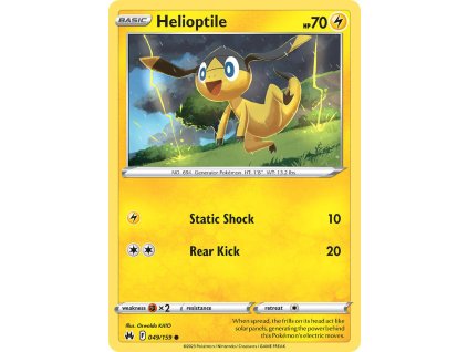 Pokémon Helioptile (CRZ 049)