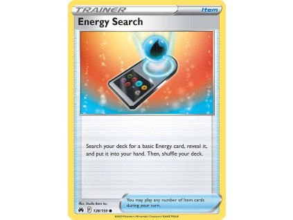 Pokémon Energy Search (CRZ 128)