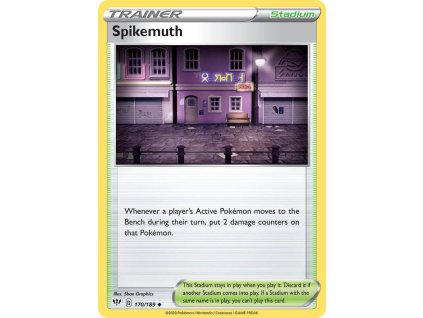 Pokémon Spikemuth (DAA 170)