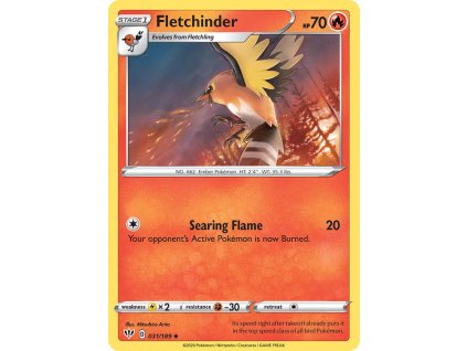 Pokémon Fletchinder (DAA 31)