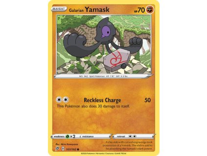 Pokémon Galarian Yamask (RCL 101)