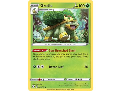 Pokémon Grotle (BRS 007)
