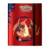 Pokémon album na karty - Mega Charizard X & Y 9-Pocket Zippered PRO-Binder