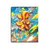 129726 pokemon up me04 chaos rising a4 album na 252 karet