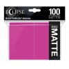 obaly na karty ultra pro eclipse matte 100 hot pink