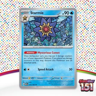 Seaking, Staryu a Starmie ➡️ #pokemon151 Zdroj: Pokémon Company #pokemon #scarletandviolet #pokemoncompany #karetnihry...