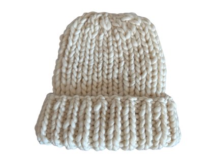 Merino čiapka Beige cloud