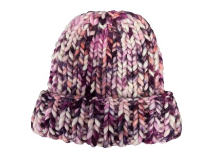 Merino čiapka Speckled blueberry