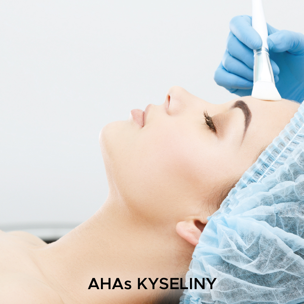 Profesionální ošetření AHAs ovocnými kyselinami