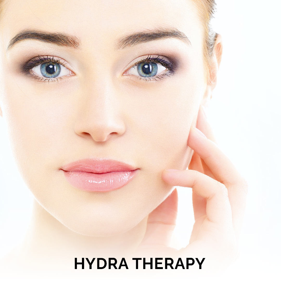 Hydratační a zklidňující ošetření citlivé a suché pleti Hydra therapy