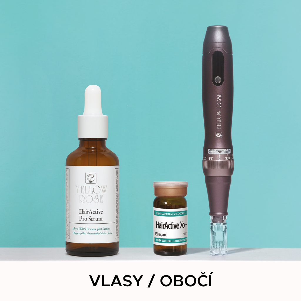 Mikrojehličkování Péče o vitalitu pokožky hlavy, vlasů a obočí