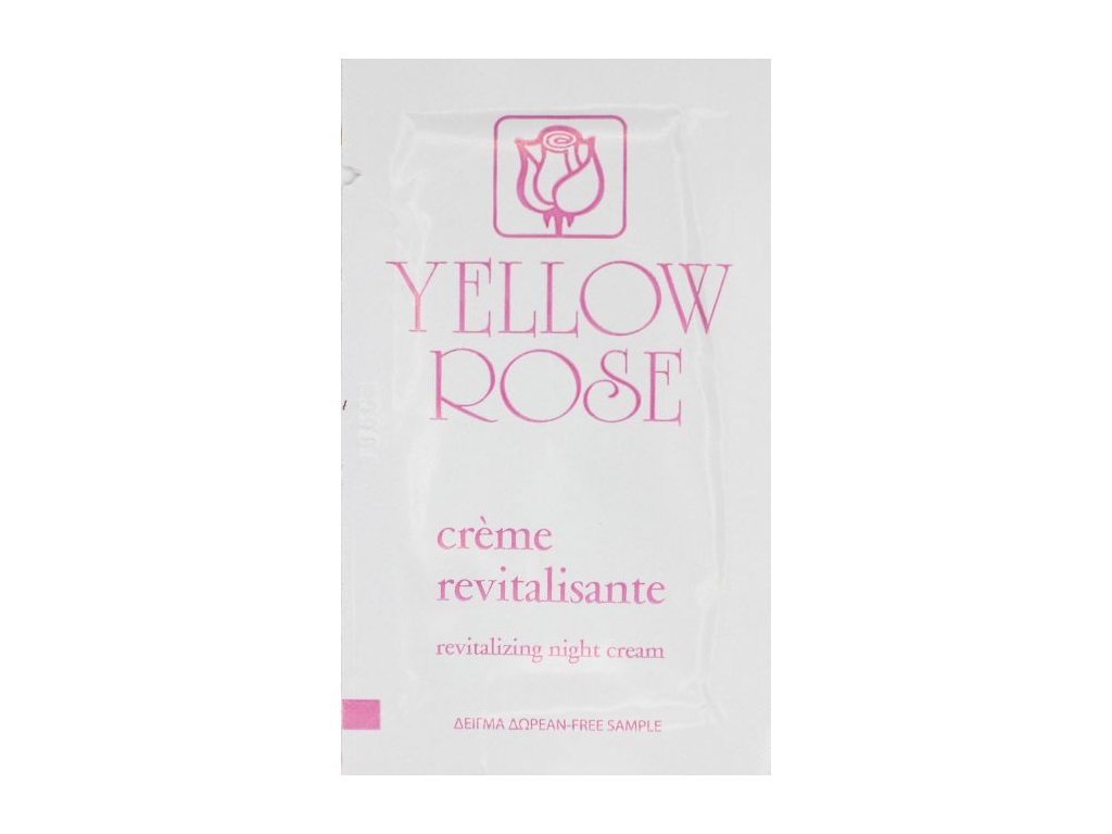 cream revitalisante yellow rose charde vzorek