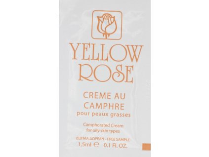 cream au camphre yellow rose charde vzorek