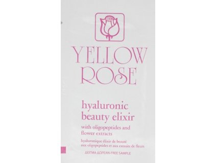 hyaluronic beauty elixir yellow rose charde vzorek