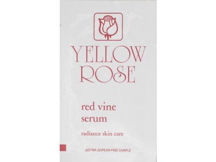 red vice serum yellow rose charde vzorek