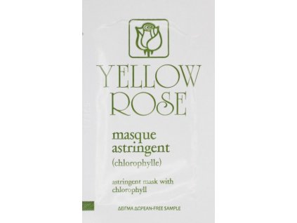 mask astringen chlorophylle yellow rose charde vzorky