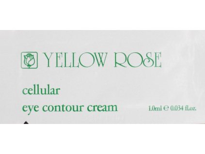 cellular eye countrour cream yellow rose charde vzorek