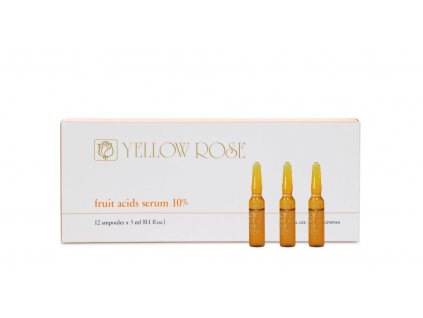 yellow rose fruit acids serum charde 12x3 box