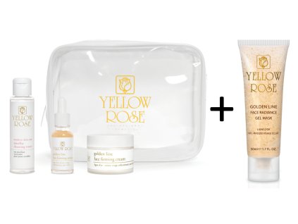 yellow rose golden mini set charde