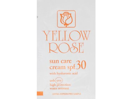 sun spf 30 yellow rose charde vzorek