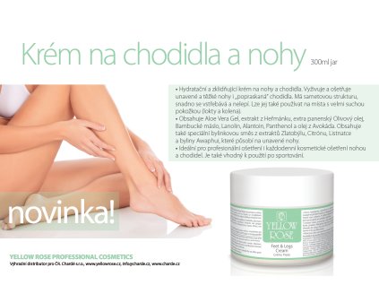 krem chodidla yellow rose