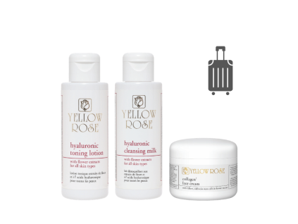 cestovni set collagen yellow rose charde