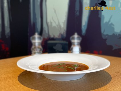 Italská Minestrone s bazalkou 2