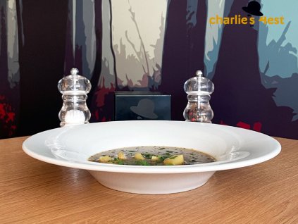 Bramborová s houbami 2