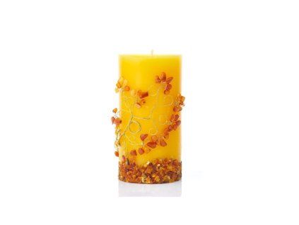 candle with amber 155x8 cm