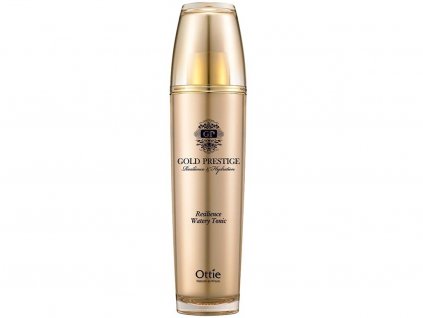 Ottie Gold Prestige Resilience Watery Tonic - Protivrásková tonizační voda 120ml