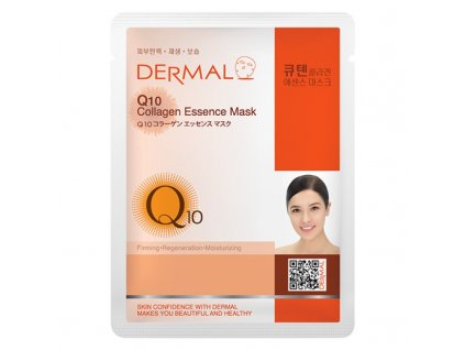 DERMAL Korea Q10 Collagen Essence Mask - Esenční kolagenová maska s Q10
