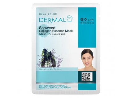 DERMAL Korea Seawed Collagen Essence Mask -  Esenční kolagenová maska z mořských řas