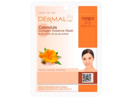 dermal-korea-esencni-kolagenova-maska-s-mesickem-lekarskym-23g