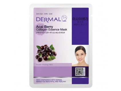 dermal-korea-esencni-kolagenova-maska-s-ovocem-acai-23g