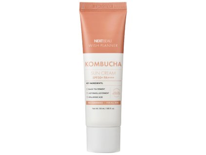 nextbeau-wish-planner-kombucha-biome-sun-cream-spf50--pa-opalovaci-krem-s-kombuchou-a-probiotiky-55ml