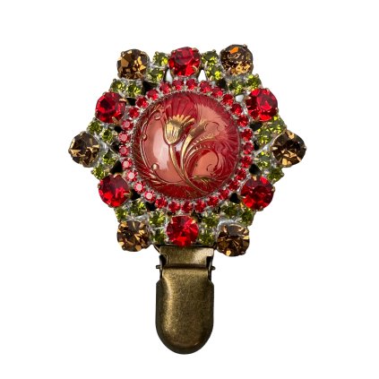 Brooch with Tulip Centre