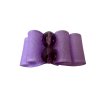 Taffeta Bow with Fire-Polished Beads in Amethyst Colour