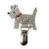 Crystal Rhinestone Dog with Collar